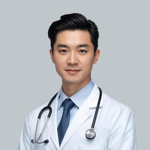 create an avatar of doctor that looks proffessional male (1)
